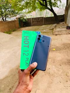 infinix Hot 12 4+1/64 pta approved 03417059154 Call