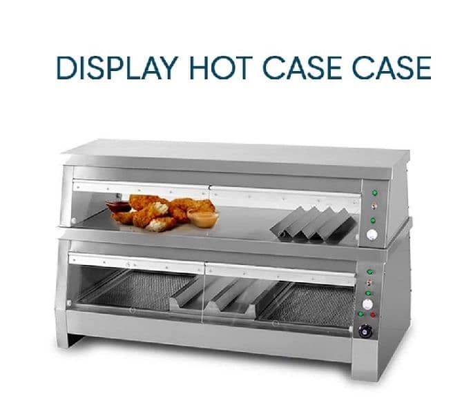 Pizza Perp Tabal Hot Case With Tabal Fryer Pizza Oven Sharwama Counter 1