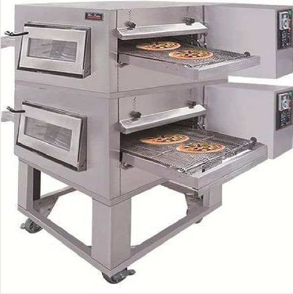 Pizza Perp Tabal Hot Case With Tabal Fryer Pizza Oven Sharwama Counter 2