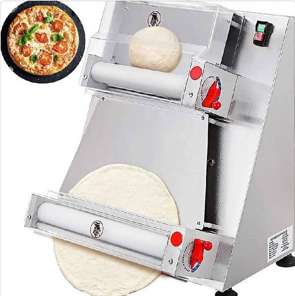 Pizza Perp Tabal Hot Case With Tabal Fryer Pizza Oven Sharwama Counter 4