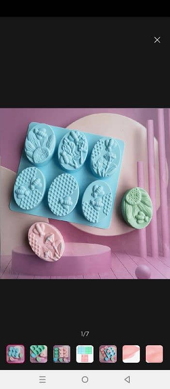 silicone soap mold 2