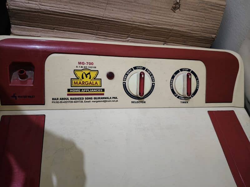 MARGALA MG 700 Washing Machine 1