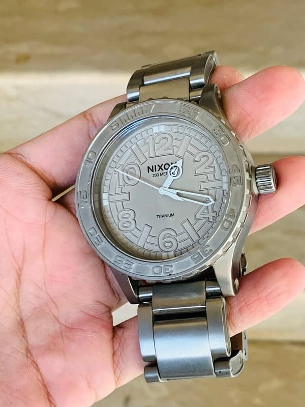 Nixon 51-30 Titanium A351-703 Men’s Original Watch 9.5/10 Condition 2