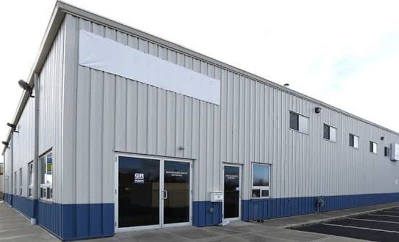 warehouse, marki, sandwich panel 8