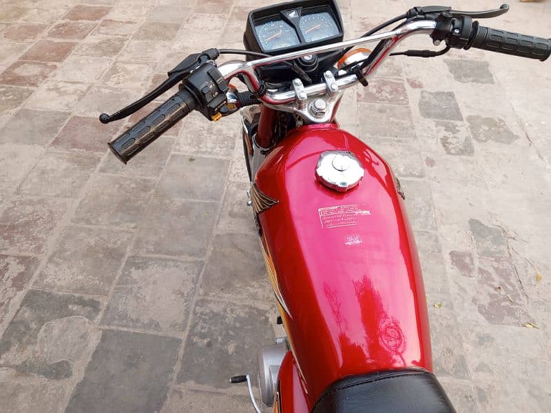 Honda CG 125 for sale 2021 model New condition ma number 03046279747 5