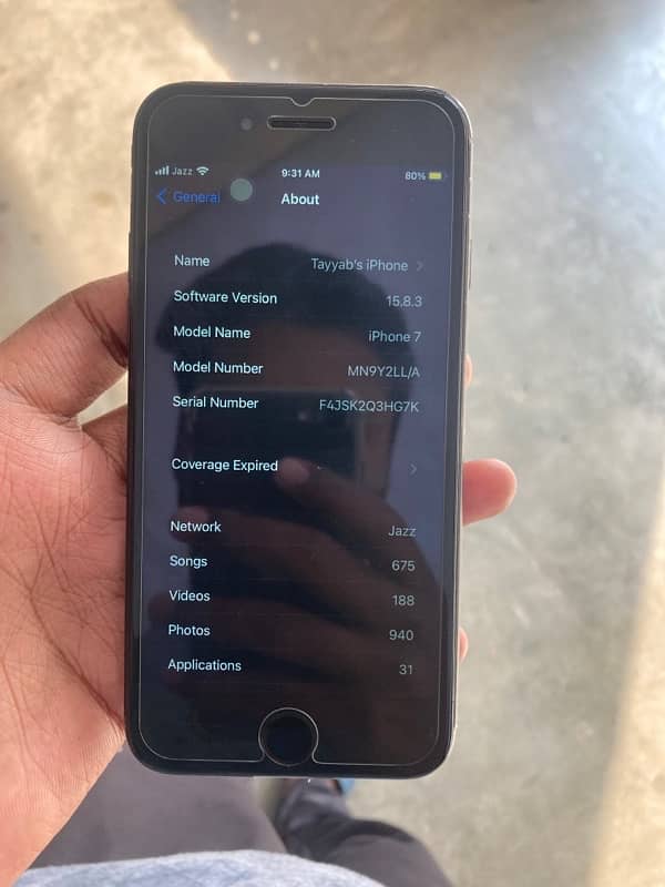 IPhone 7 PTA Approved 128GB 6