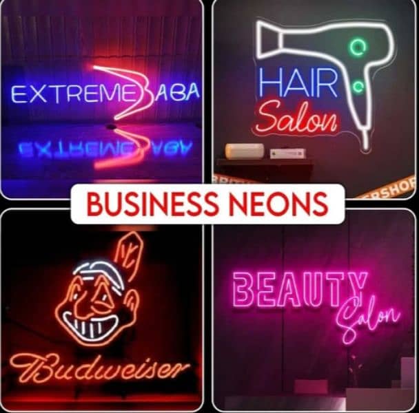 Neon Sign for Wall Decore, Custom Design Neon Sign Board, Home Lights 4