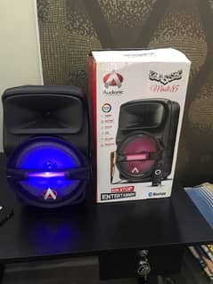 Audionic Bluetooth speaker with all accessories brand new