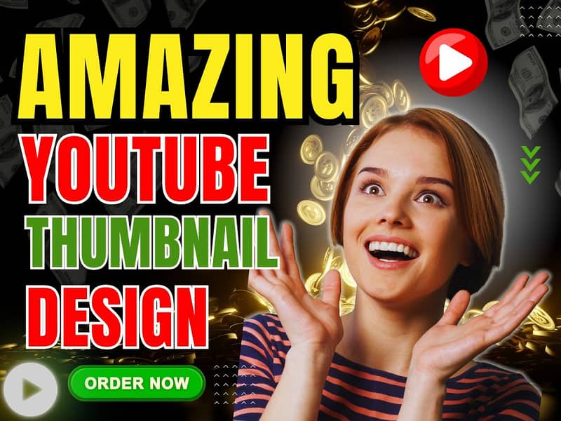 I will design the best eye catching Youtube Thumbnails 0