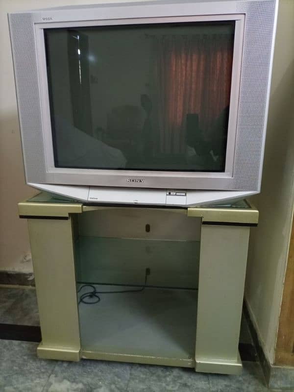 Sony big TV with trolley 1