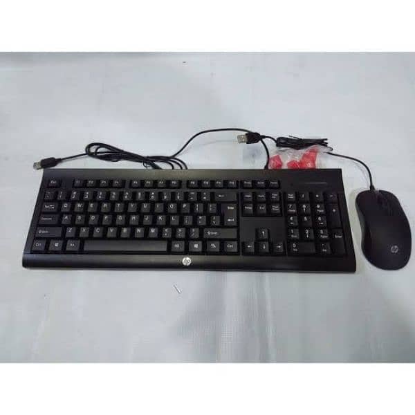 HP I Gaming keyboard & Mouse | Wired Km 100 1