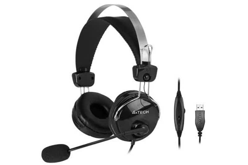 A4 Tech | Stereo headset | wired 0