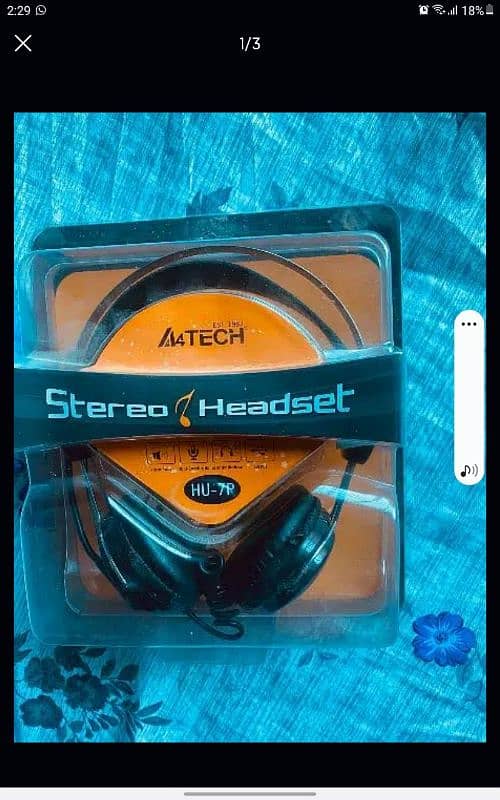 A4 Tech | Stereo headset | wired 2