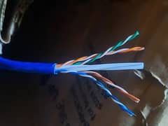 CAT-6 Imported USA Company Pure copper optic internet Cable Stock