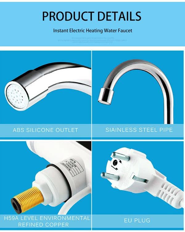 instant Electric Water Heater Tap Electric Geyser In Pakistan 4