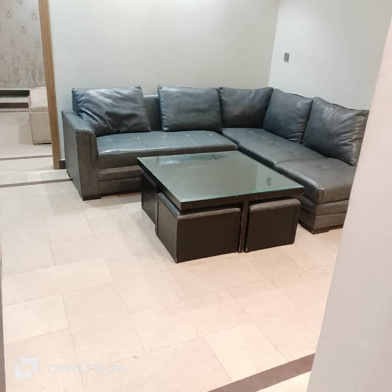 for rent one bed room tv lunch kichan fully furnished apartment available in bahria town lhr 2