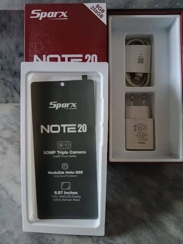 Sparx Note 20 Full Box 8