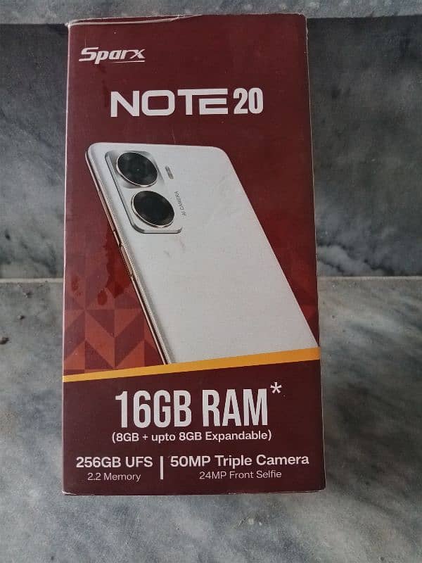 Sparx Note 20 Full Box 9