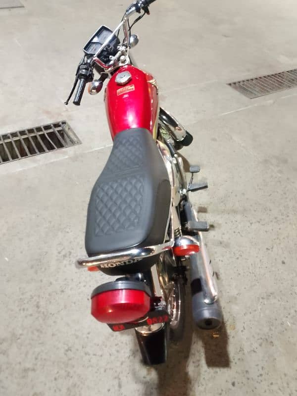 Honda CG 125 se 2021 model all jenion condition 2