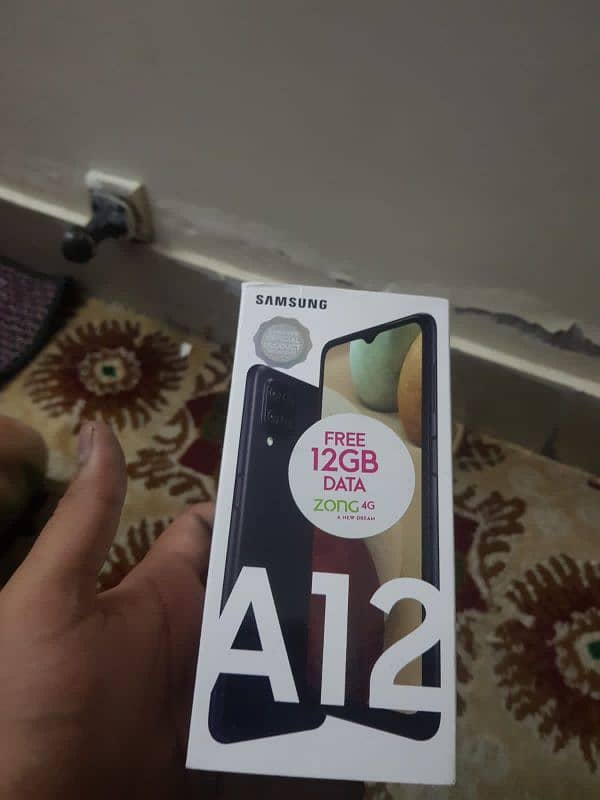 Samsung Galaxy A12 Mobile Phone For Sale 0