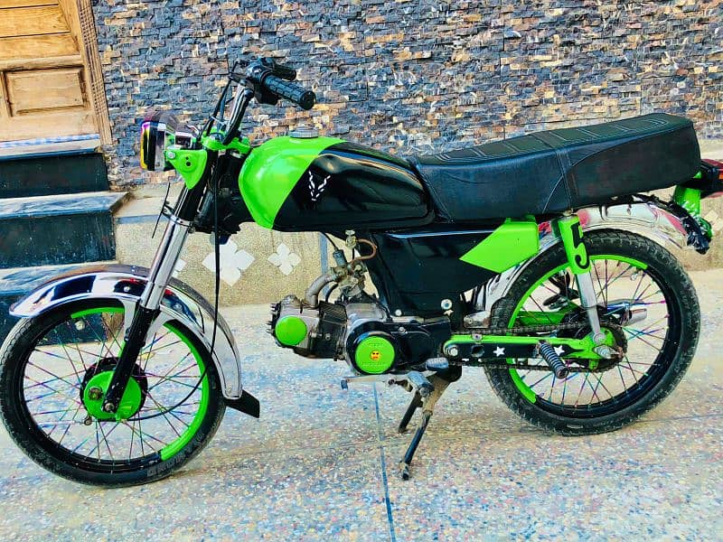 Unique bike Rawalpindi number 0