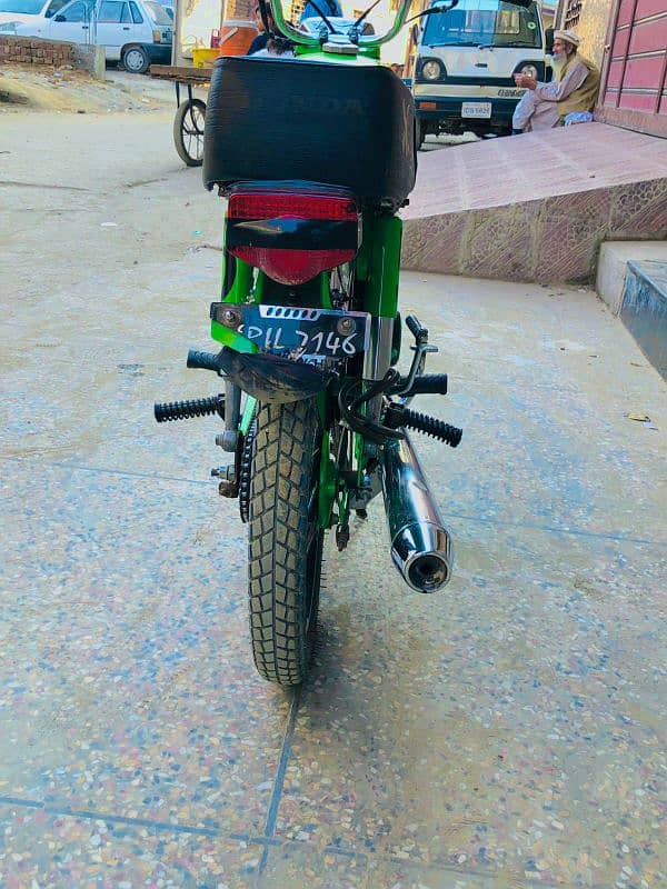 Unique bike Rawalpindi number 7