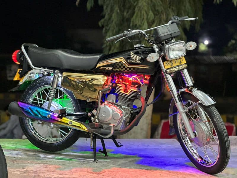 Honda cg125 gold self start 1