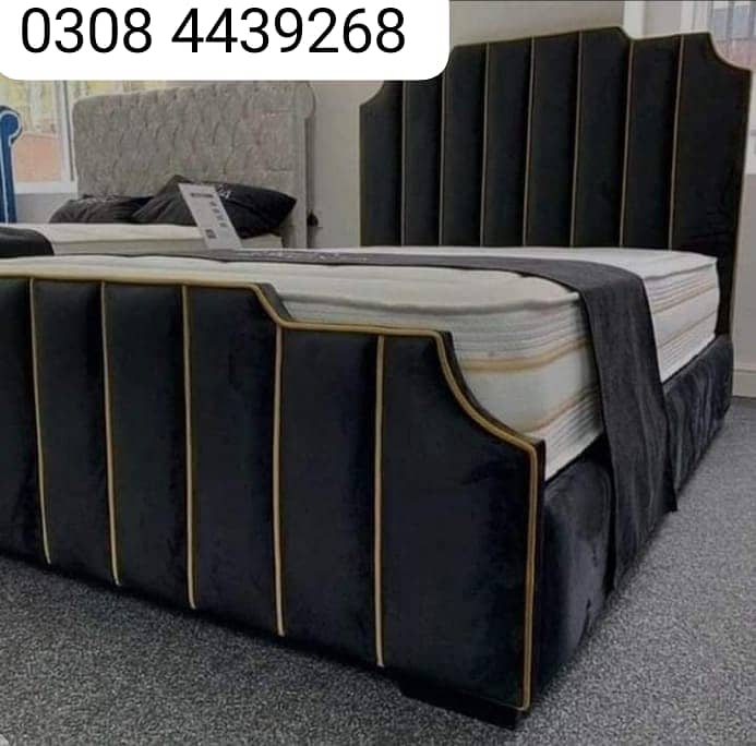 Double Bed Set//Single bed/Wooden Bed//Bed Set For Sale//king Size Bed 1