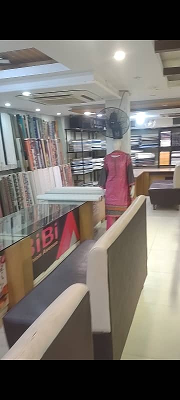 14 Marla Ground Floor Shop For Rent G1 Market Johar Town 3