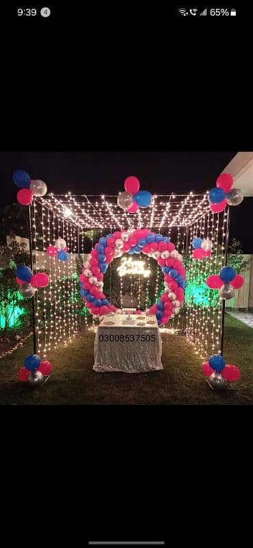 flower decor//mehndi decor/baloon decor/Light Decor/ Masehri 13