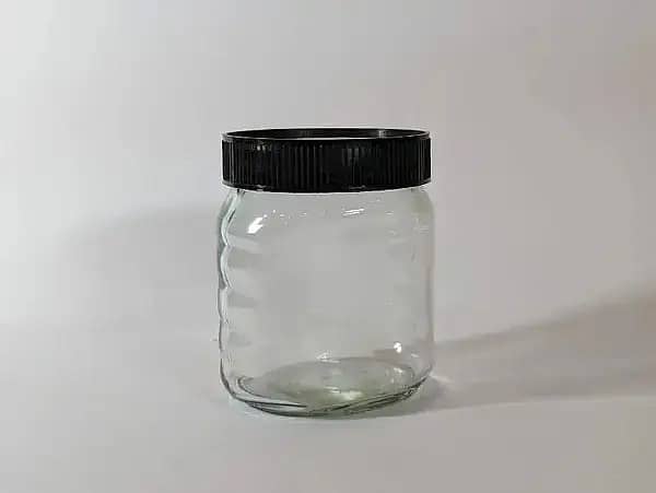 Glass Bottles, Glass Jars|Square glass jar|Hexagon jar|Round glass ja 6