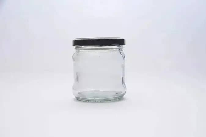 Glass Bottles, Glass Jars|Square glass jar|Hexagon jar|Round glass ja 9