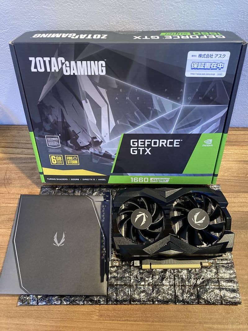 Nvidia Zotac Gtx 1660 Super 6GB DDR6 with Box 0