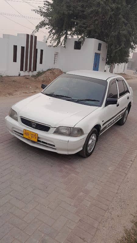 Honda City 1997 Power window staring Ac CNG non accident. 03063846722 0