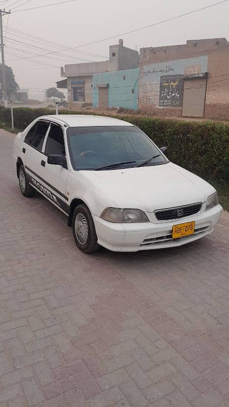 Honda City 1997 Power window staring Ac CNG non accident. 03063846722 1