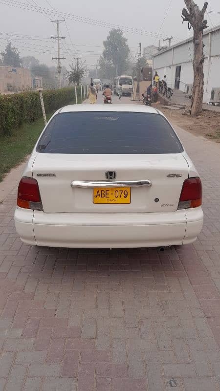 Honda City 1997 Power window staring Ac CNG non accident. 03063846722 4