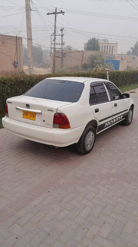 Honda City 1997 Power window staring Ac CNG non accident. 03063846722 5