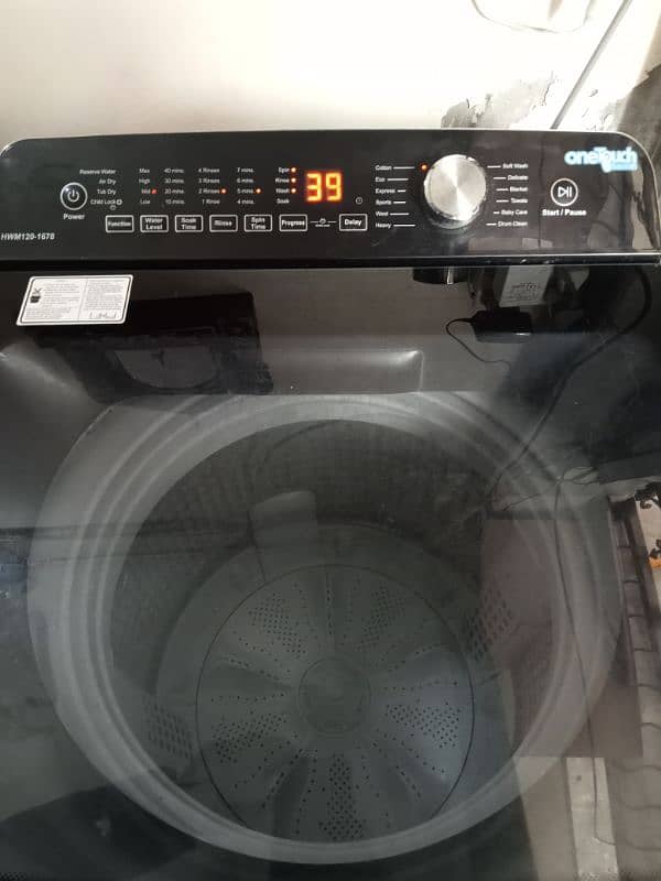 Haier Fully Automatic Washing Machine 12 kg 3