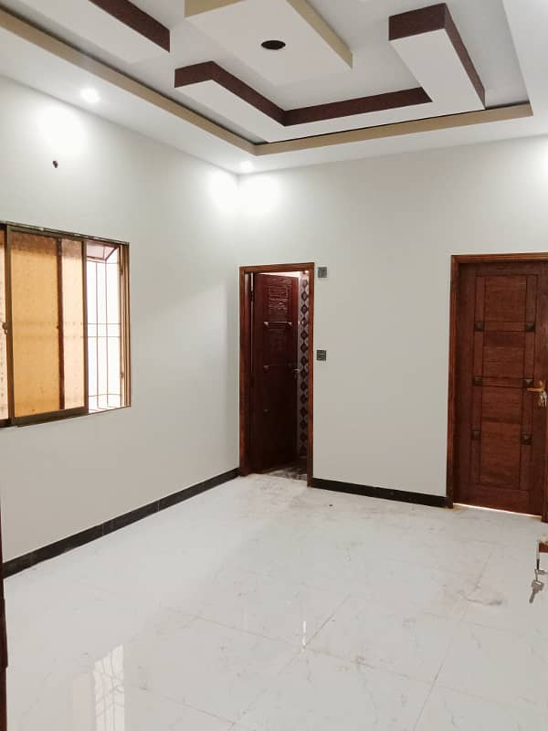 Nazimabad 3 Bed Drawing Lounge With Parking. 12