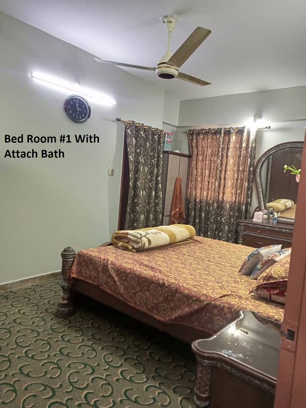 3 Bed DD With Roof 4th Floor Sell Nazimabad. 9