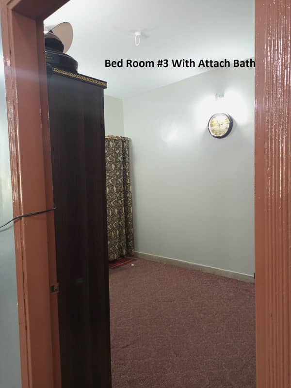 3 Bed DD With Roof 4th Floor Sell Nazimabad. 15