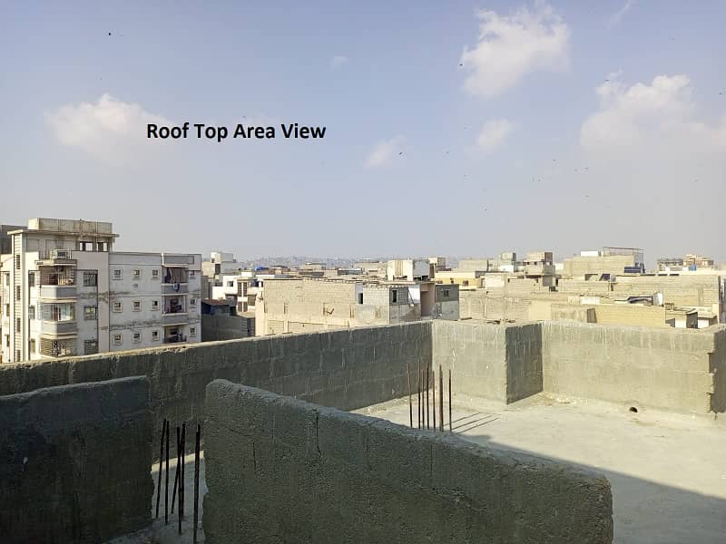 3 Bed DD With Roof 4th Floor Sell Nazimabad. 22