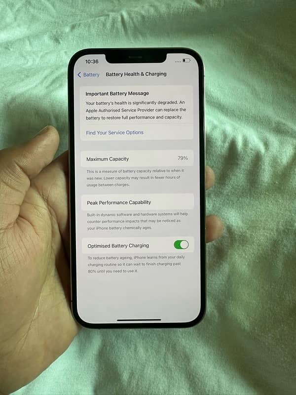 Iphone 12 pro Max 128 gb PTA Approved 1