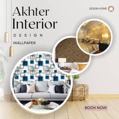 3D Wallpaper in karachi / Wall Home Decore / customize wallpaper