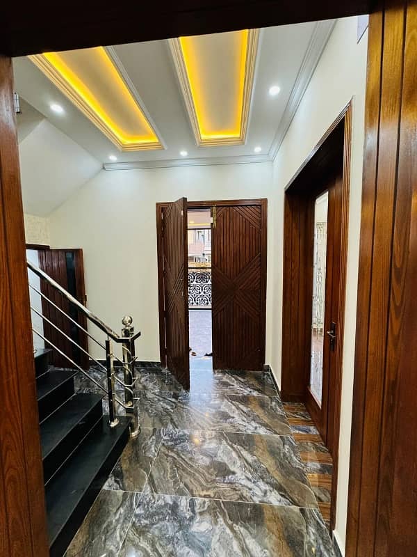 Ten Marla brand new beautiful house within walking distance from Grand Mosque, Park and market in Rafi block Bahria Town Lahore 5