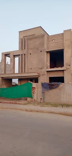 Ten Marla low price Grey structure for sale at investor rate in Secter F Bahria Town Lahore