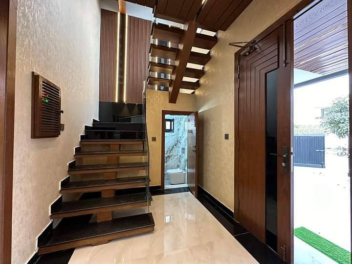 Ten Marla brand new luxury house at prime location within walking distance from Grand Mosque, Market and park available for sale in Secter E, Rafi block Bahria Town Lahore 11