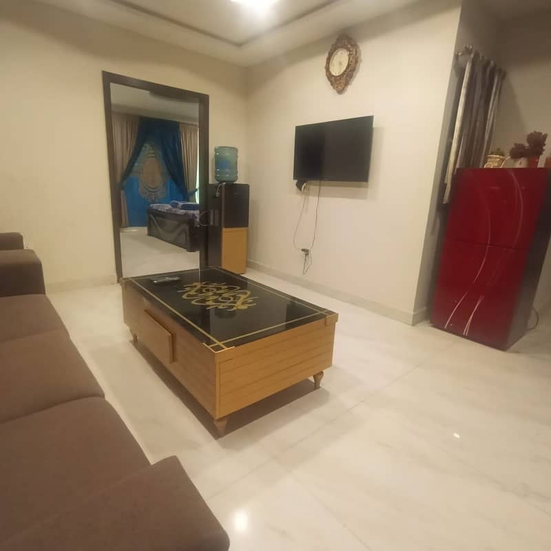 Two Bed Fully Furnished Apartment For Rent At Prime Location Of Secter E Bahria Town Lahore 22