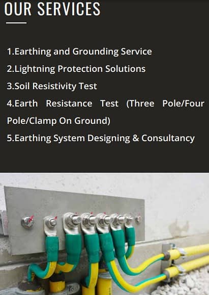 Grounding and earthing solutions Pakistan  Best price earthing 13