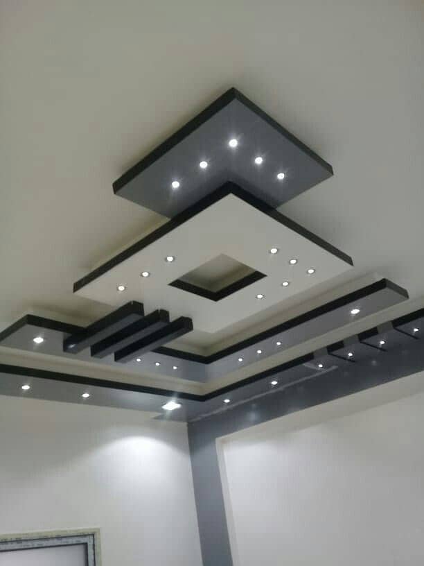 false ceiling new fancy designs, gypsum sheets 2 by 2, 1